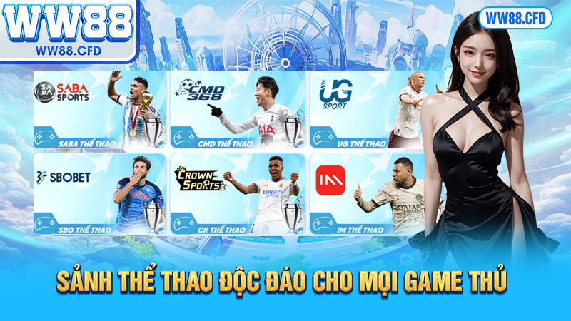 Sảnh thể thao độc đáo cho mọi game thủ 